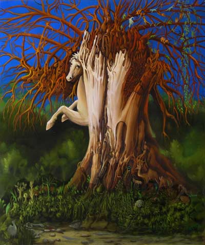 L'arbre et le cheval