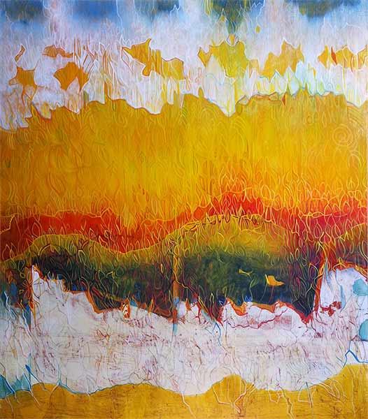 Paysage avec rivière